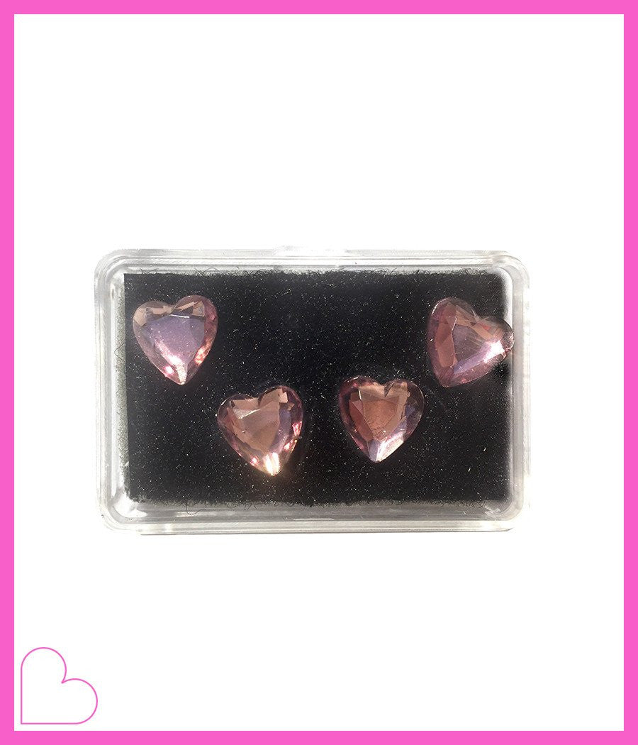 LIGHT PINK HEART HAIR CANDY