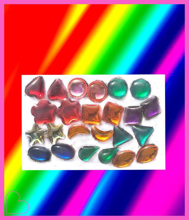 RAINBOW PRINCESS HAIR CANDY